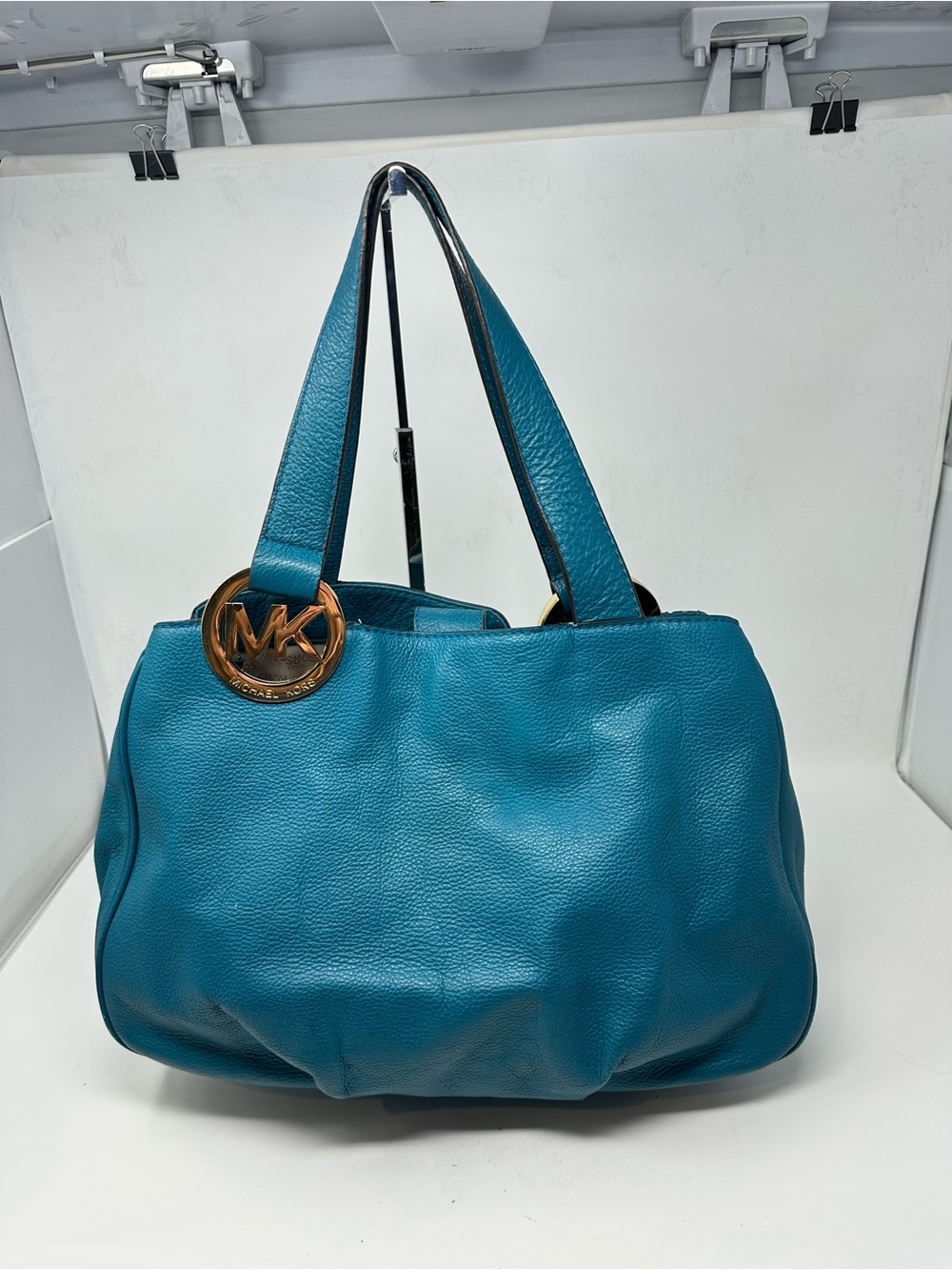Michael Kors Fulton leather Large Women's Shoulder Bag
